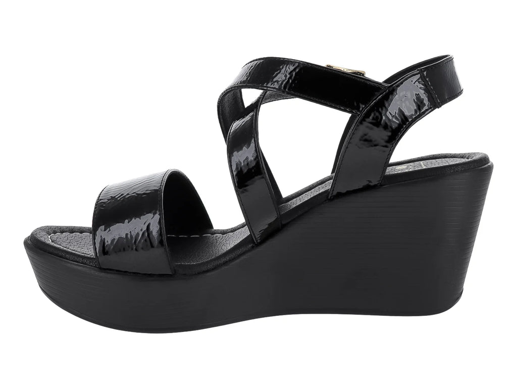 Sandalias Luna Rosa Negro para Mujer