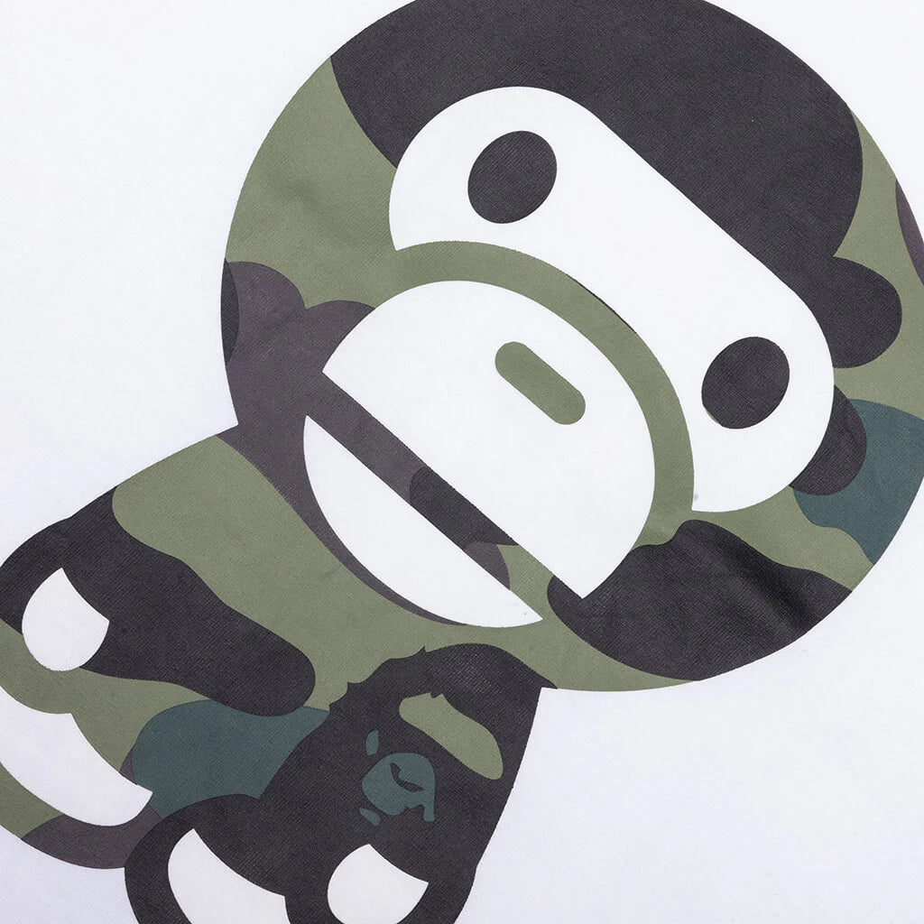 Giant 1ST Camo Big Baby Milo Tee White Green