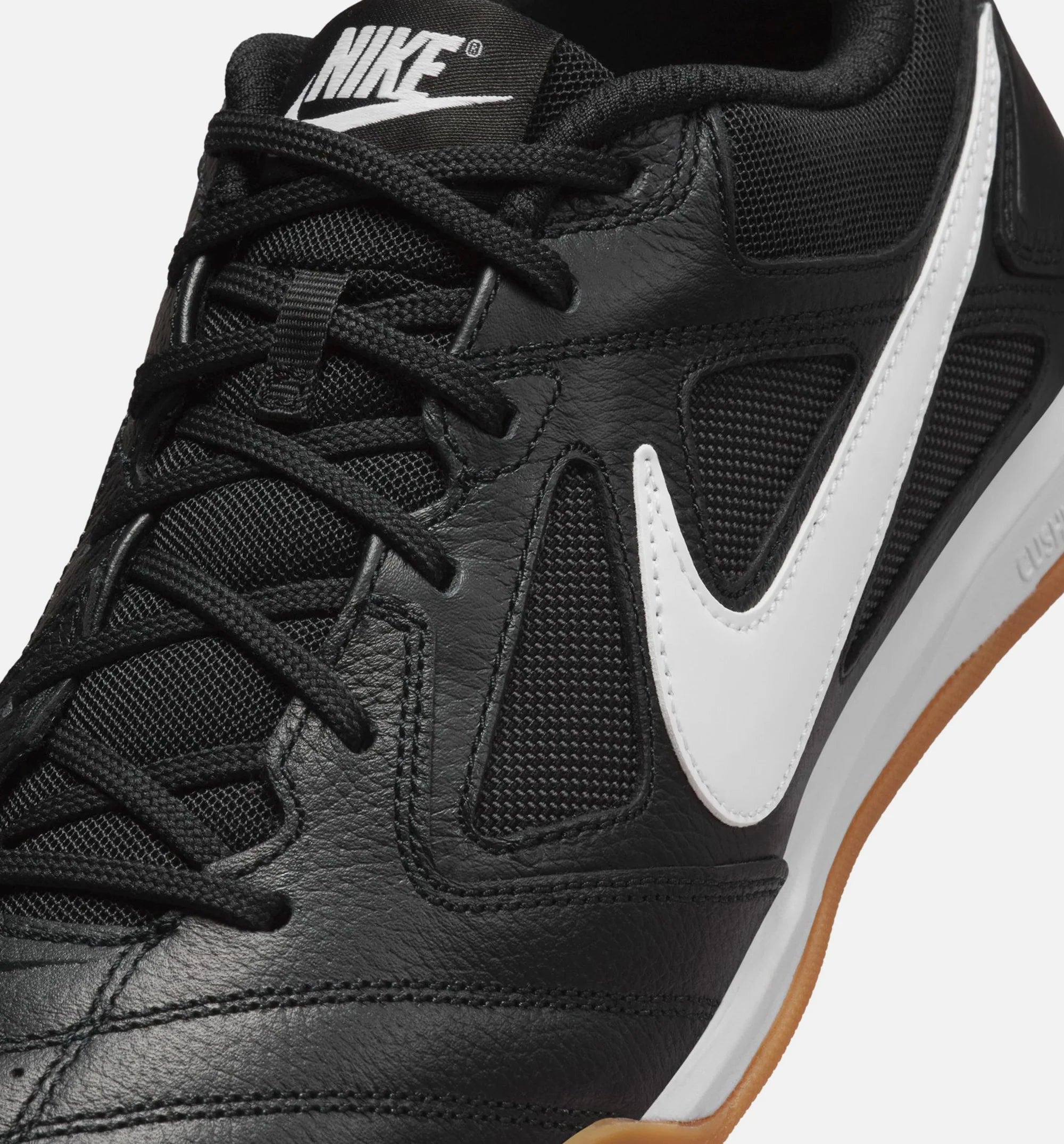Gato Black White Gum Mens Lifestyle Shoe Black White Gum