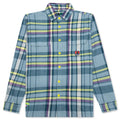 Work Flannel Shirt Blue