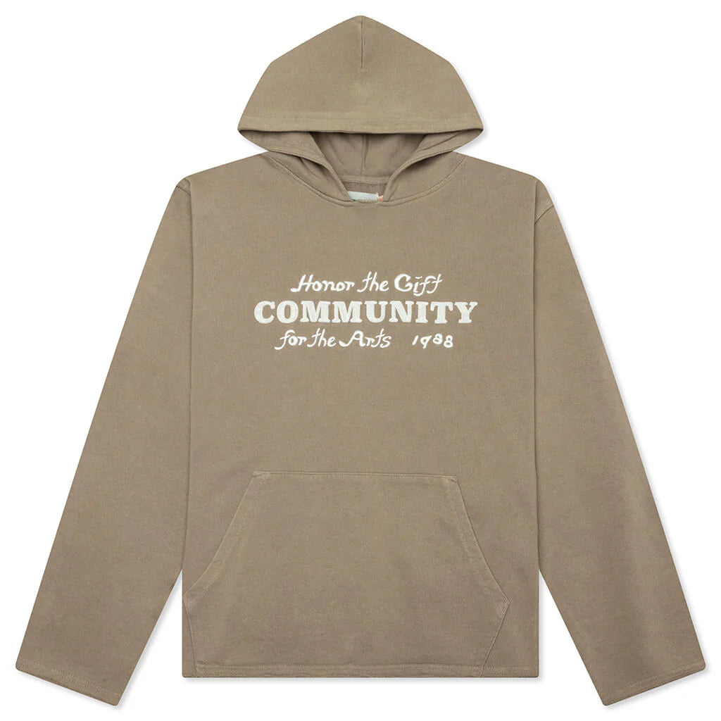 Oil Vintage Hoodie Pebble