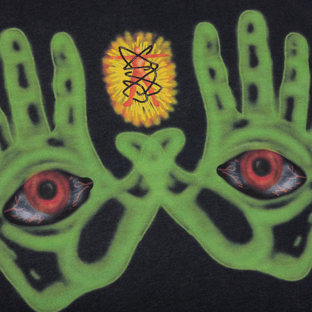 Positive Energy Tee Washed Black