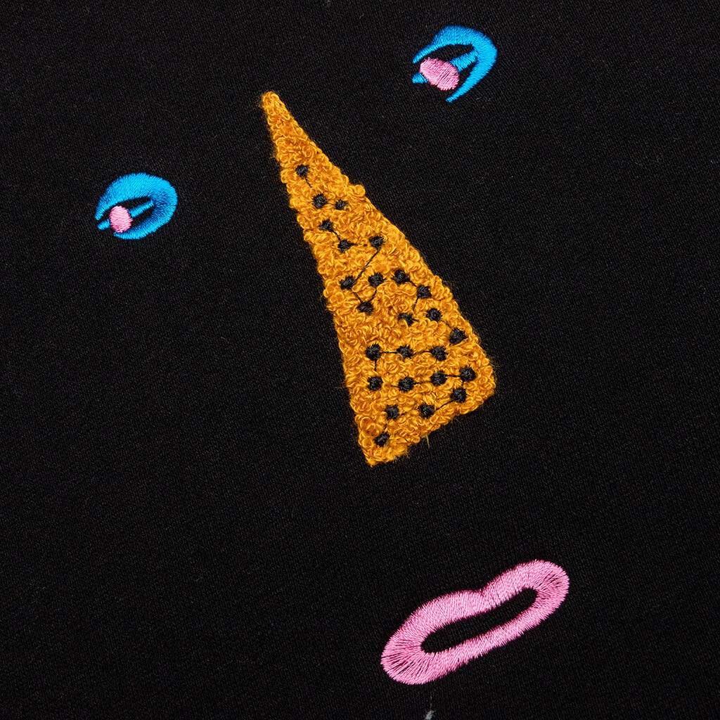 Symbols Chenille Hoodie Black