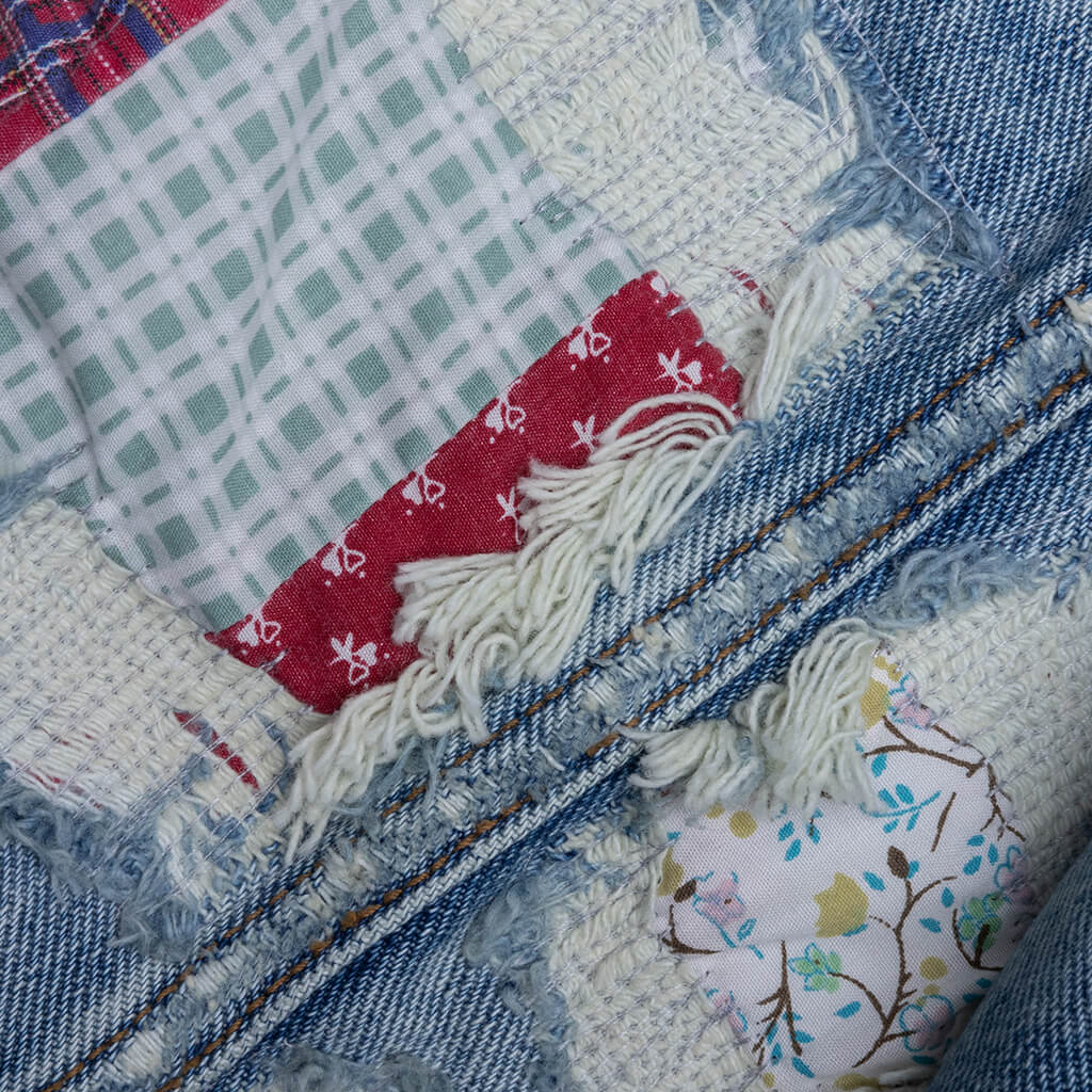 Repair Denim Jacket Indigo