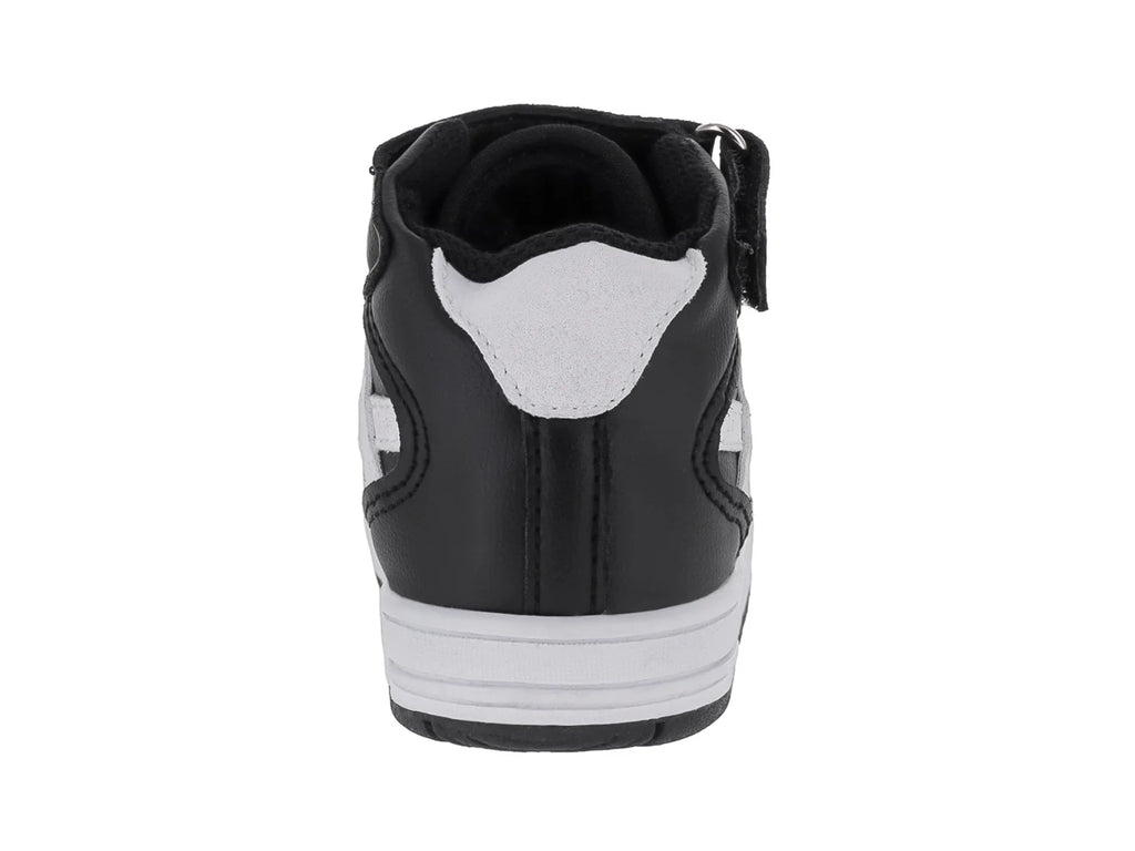 Tenis Panam Negro y Blanco para Niño