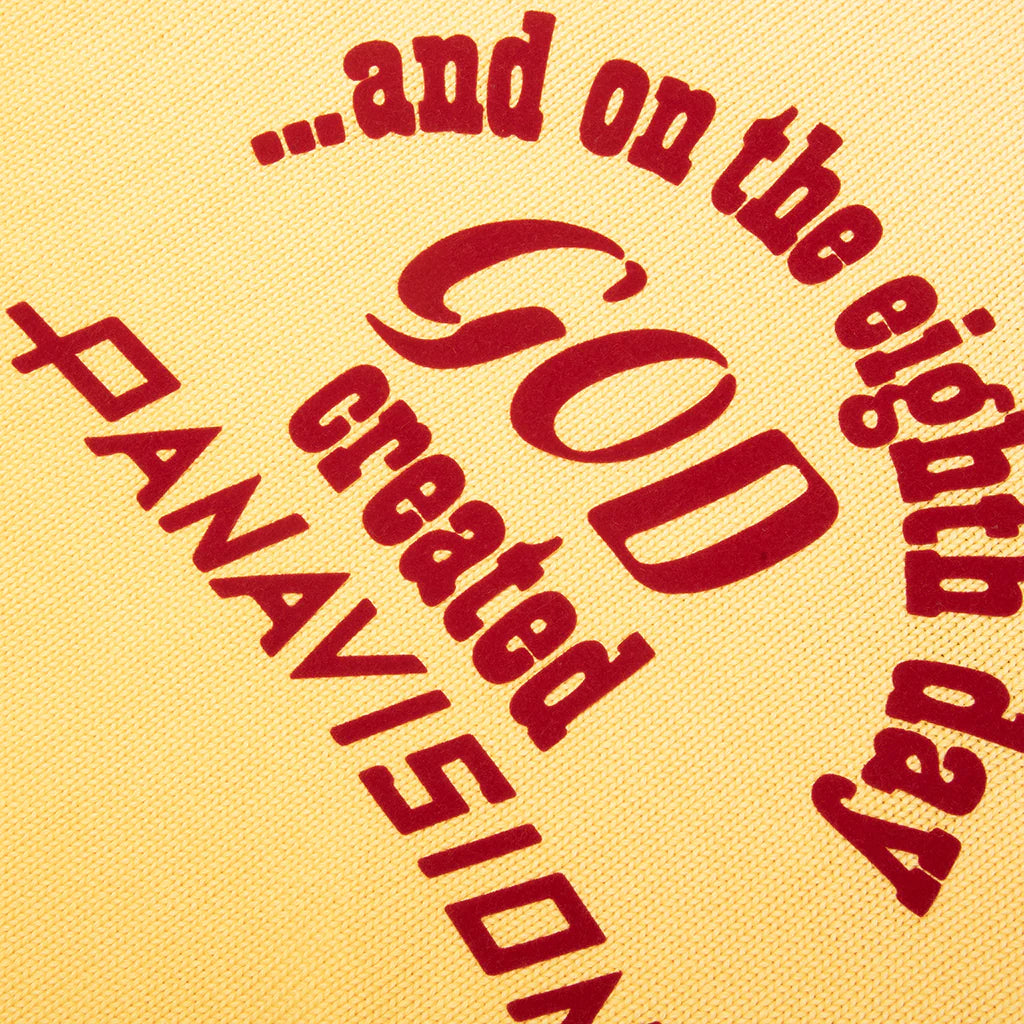 Eden Roc Knitted Crewneck Sweater Yellow
