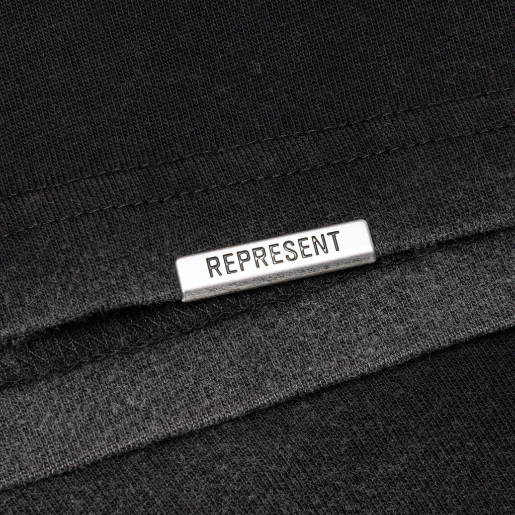 Crest T Shirt Vintage Black