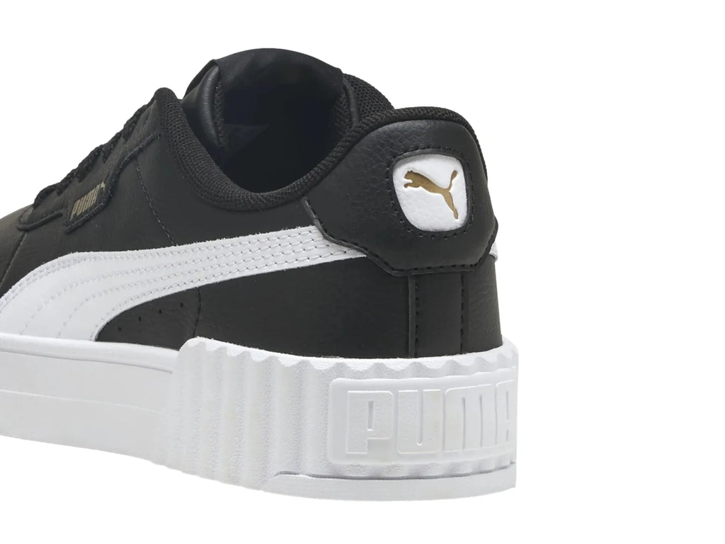 Tenis PUMA Carina 30 Negro y Dorado para Mujer