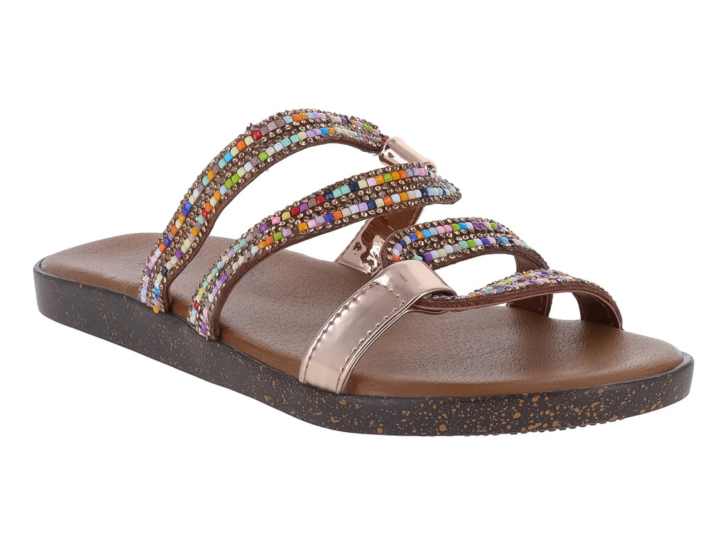 Sandalias Luna Rosa Multicolor para Mujer