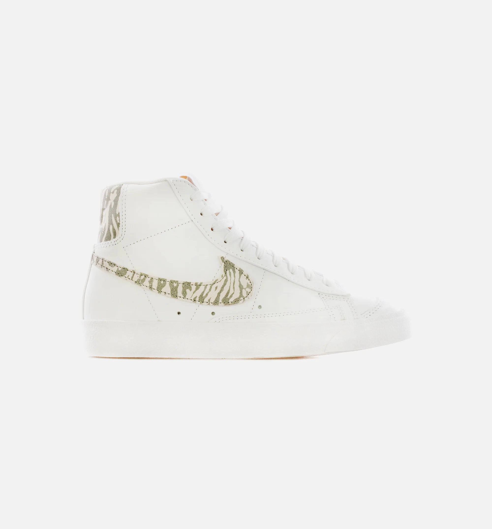 Blazer Mid 77 SE Womens Lifestyle Shoe White Particle Grey Black Summit White