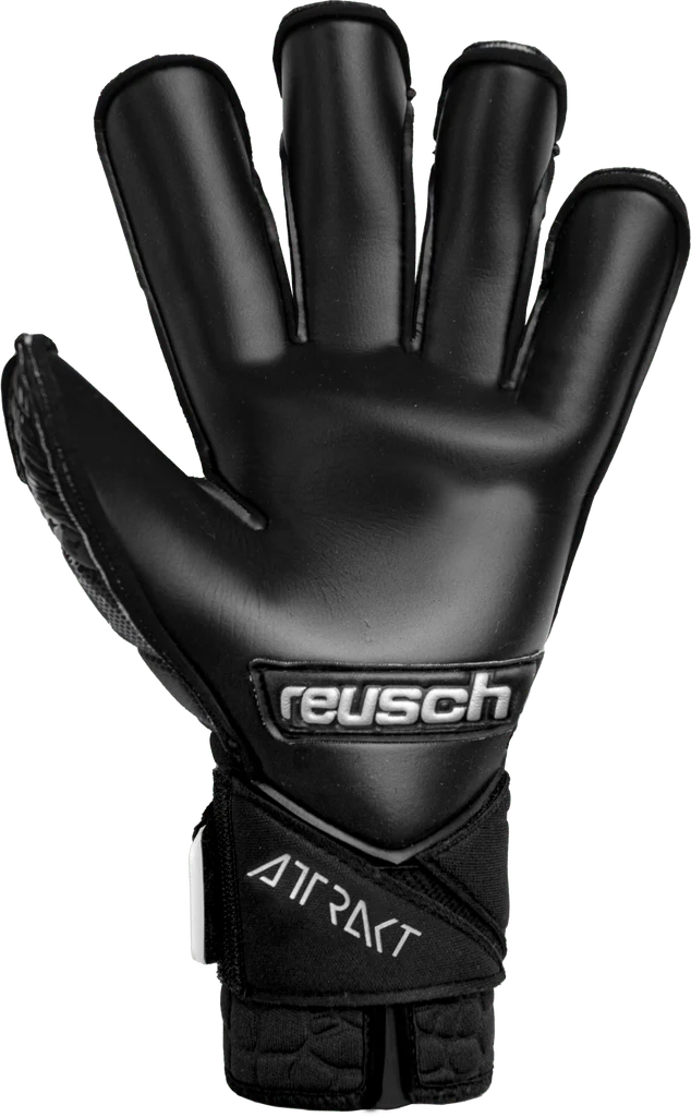 Reusch Attrakt Infinity Resistor Adaptive Flex Goalkeeper Gloves Black