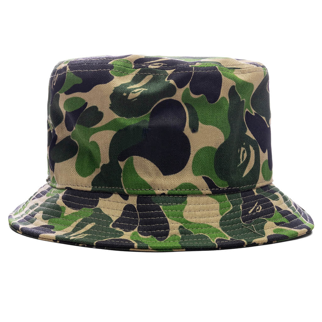 Abc Camo Logo Bucket Hat Green