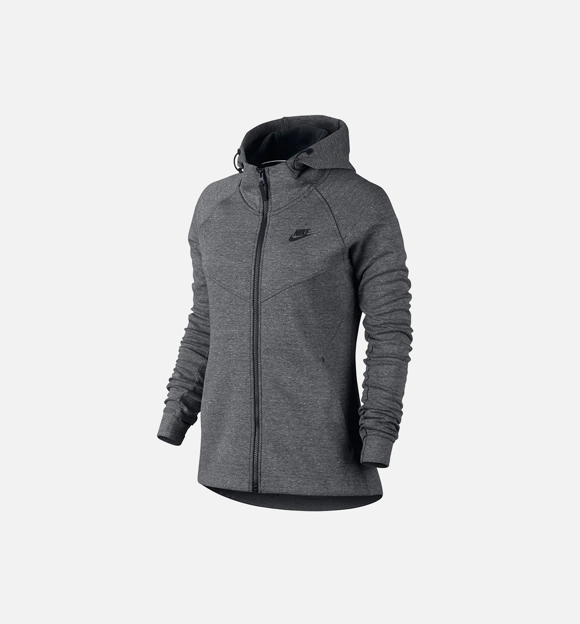 Sportswear Tech Fleece Hoodie Womens Grey Black