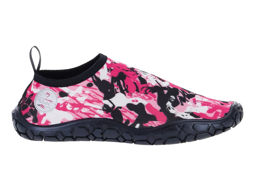 Zapato Acuático Splash Pro Camuflaje Rosa para Niña