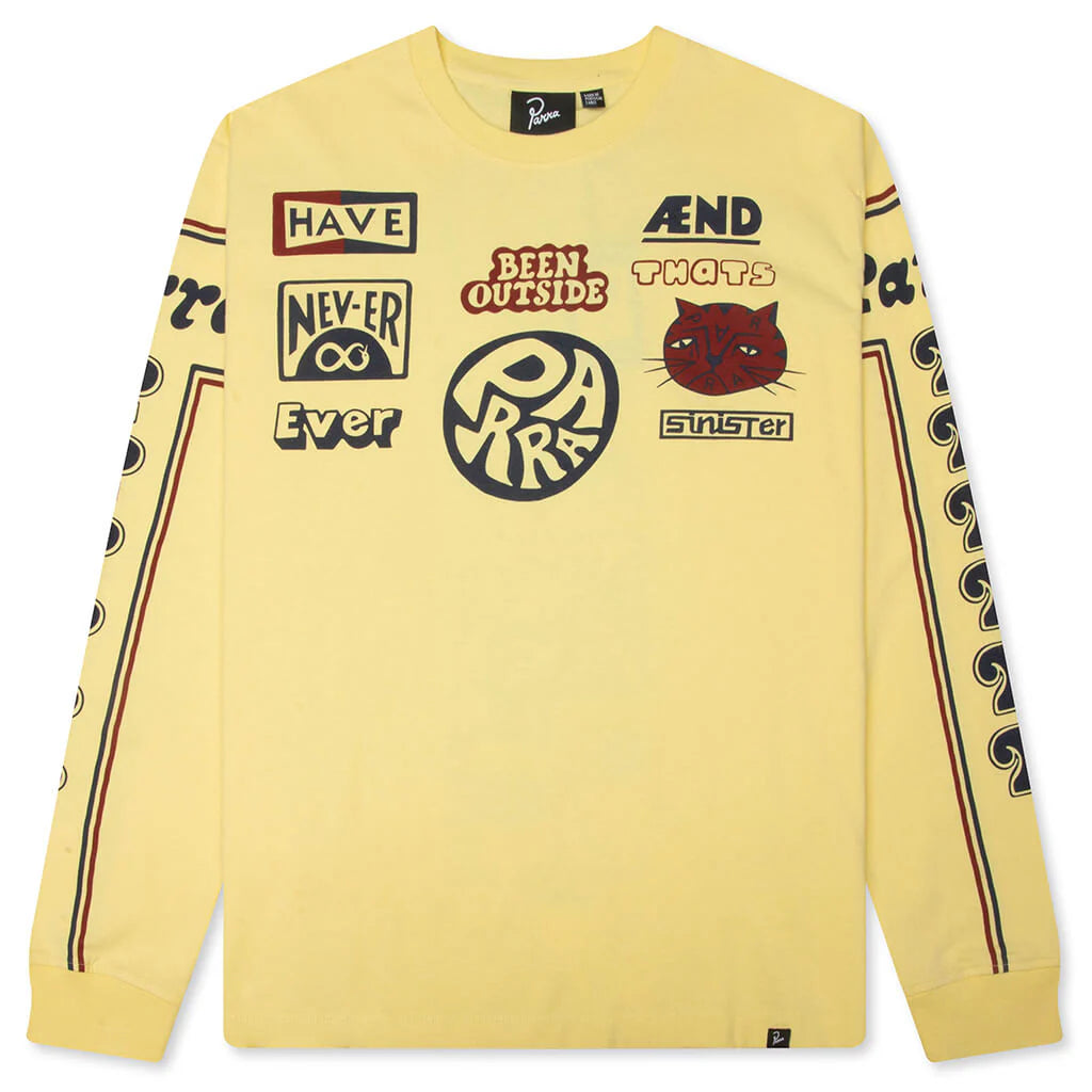 Never Sinister L S T Shirt Yellow
