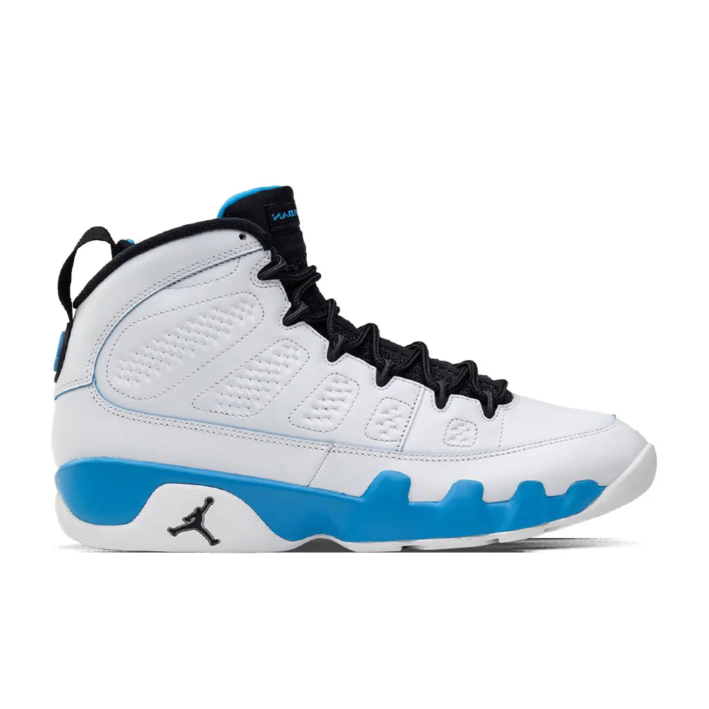 Air Jordan 9 Retro Powder Blue GS Summit White Black Dark Powder Blue