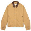 Double Cotton Satin Jacket Sand Beige