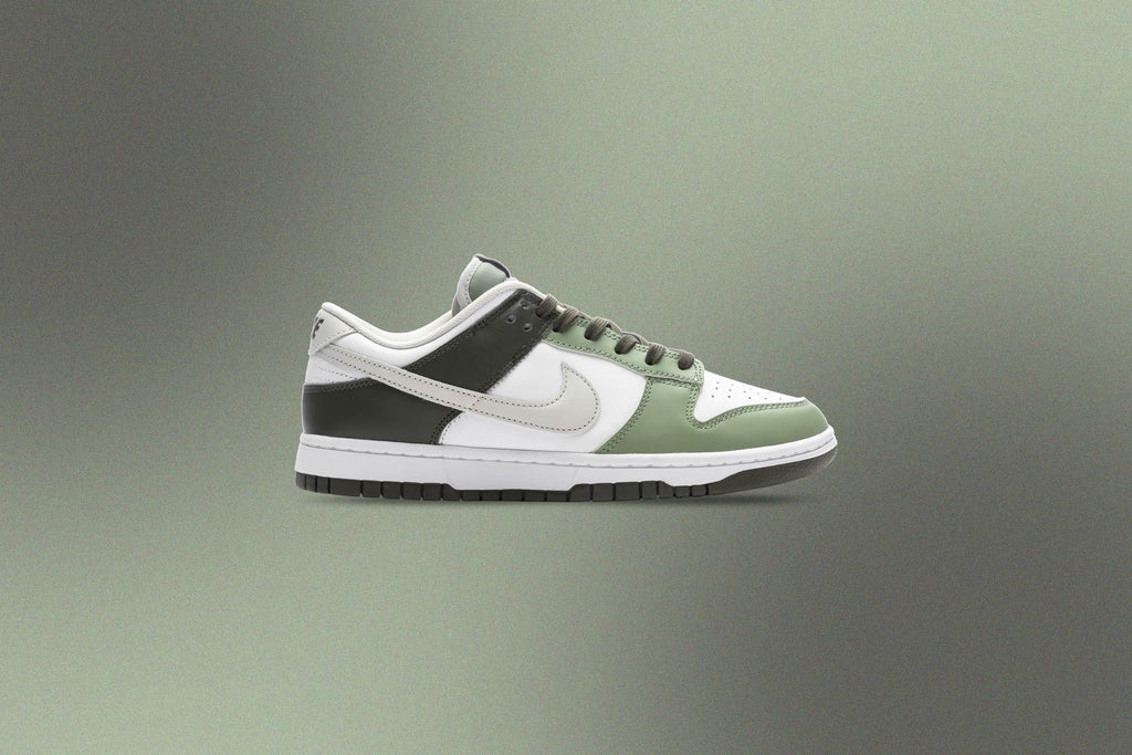Dunk Low White Light Bone Oil Green Cargo Khaki