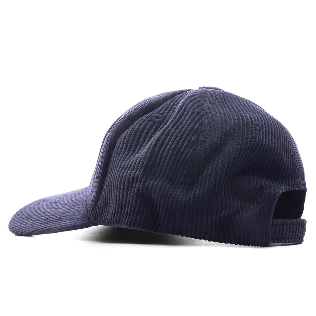 6 Panel Corduroy Cap Navy