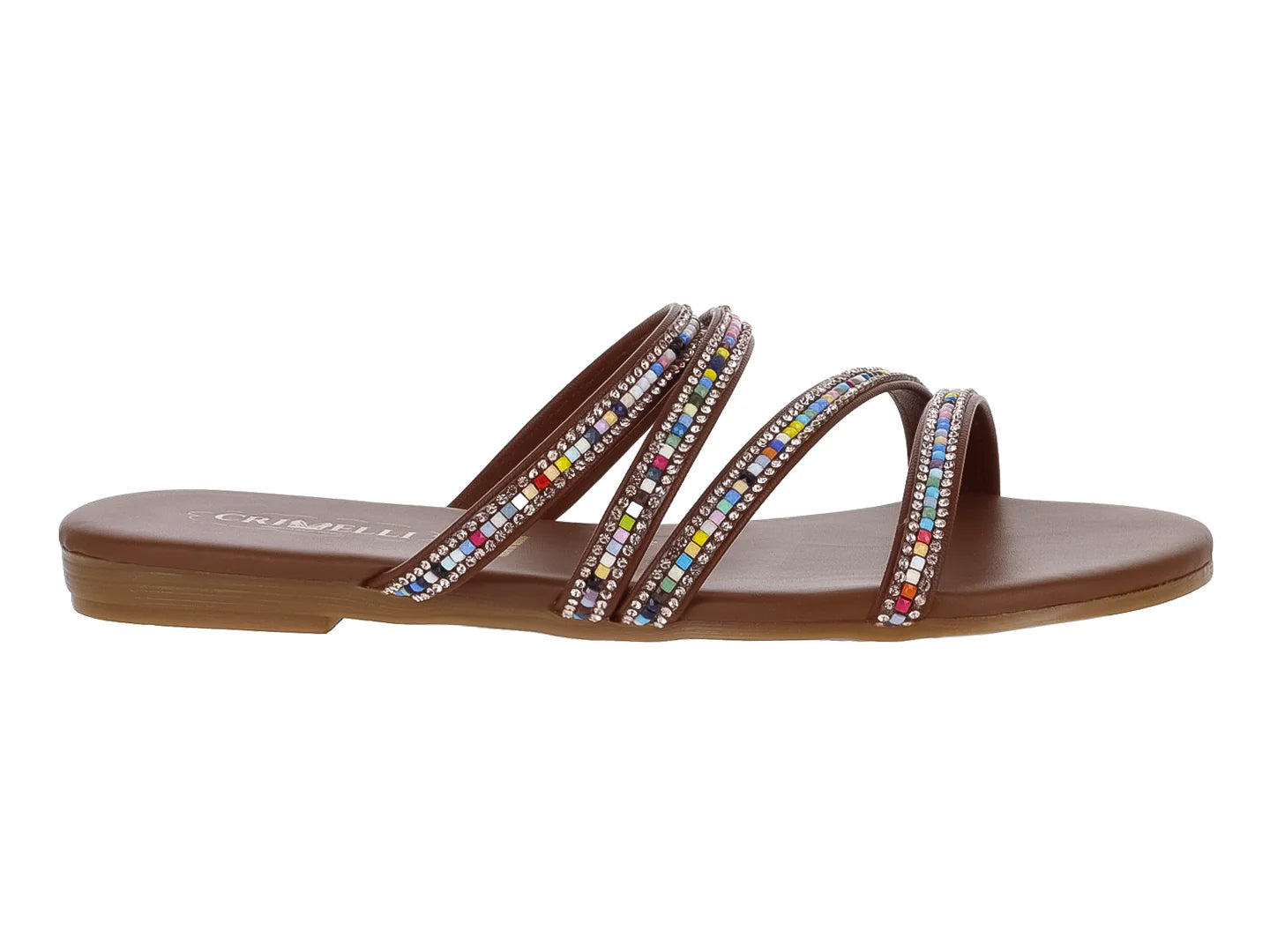 Sandalias Crivelli Café para Mujer