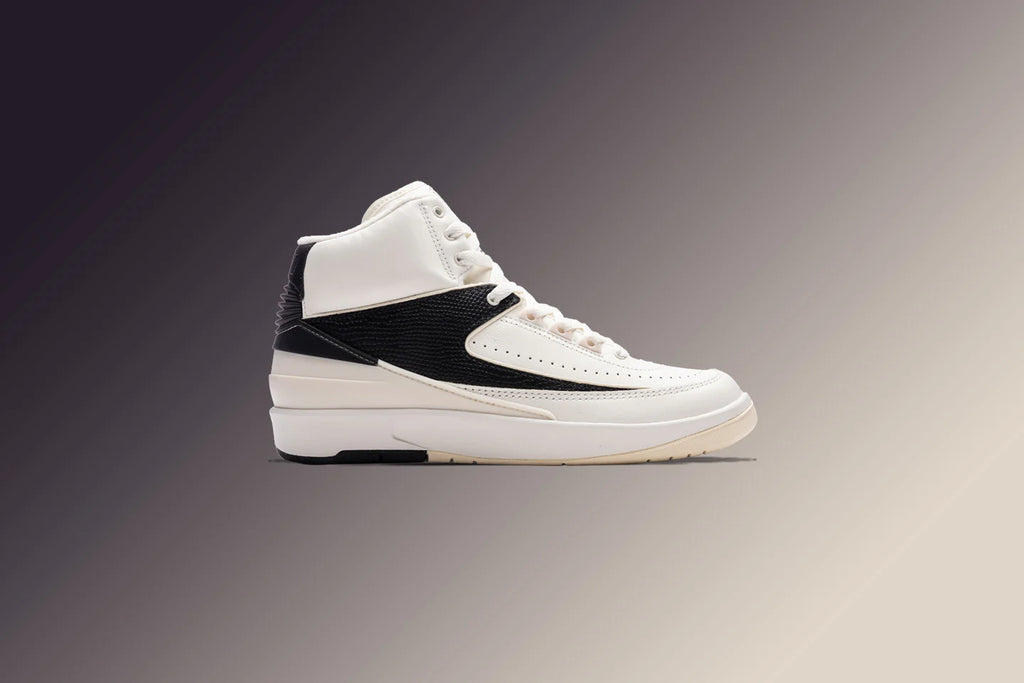Womens Air Jordan 2 Retro Sail Coconut Milk Black