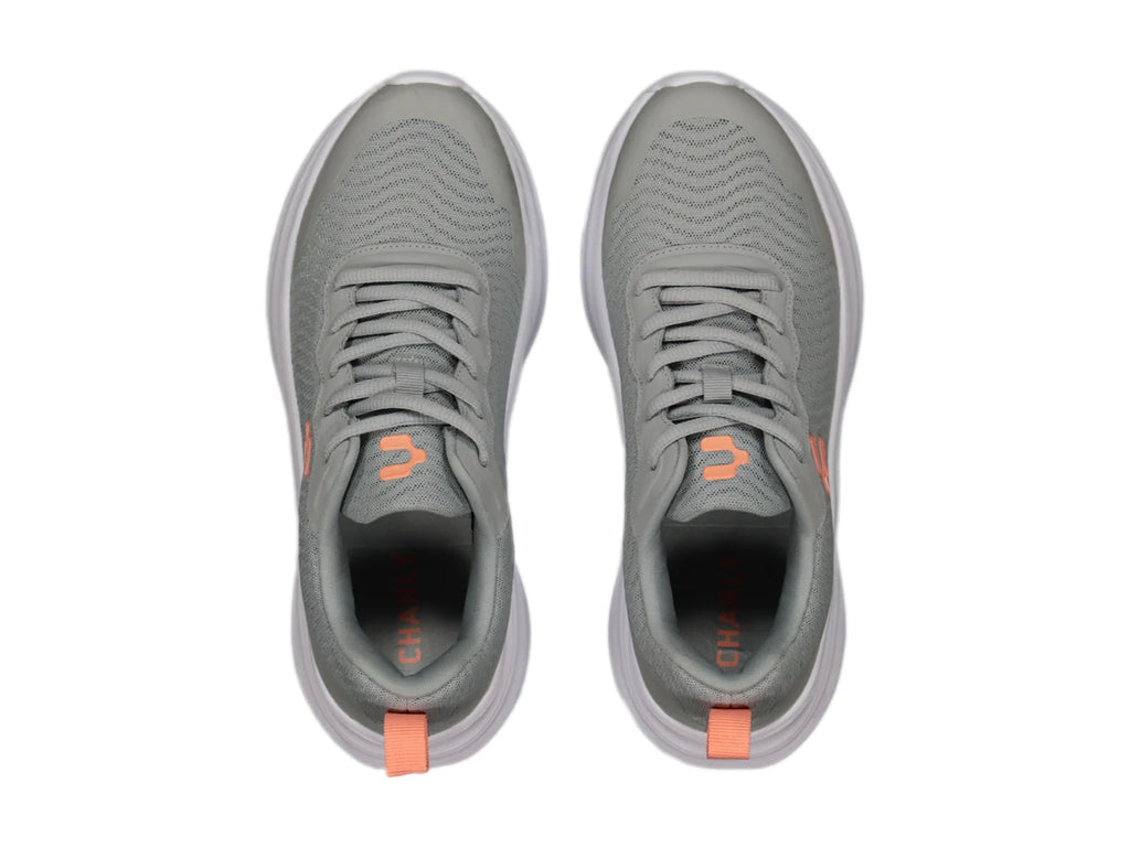 Tenis Charly Gris y Blanco para Mujer