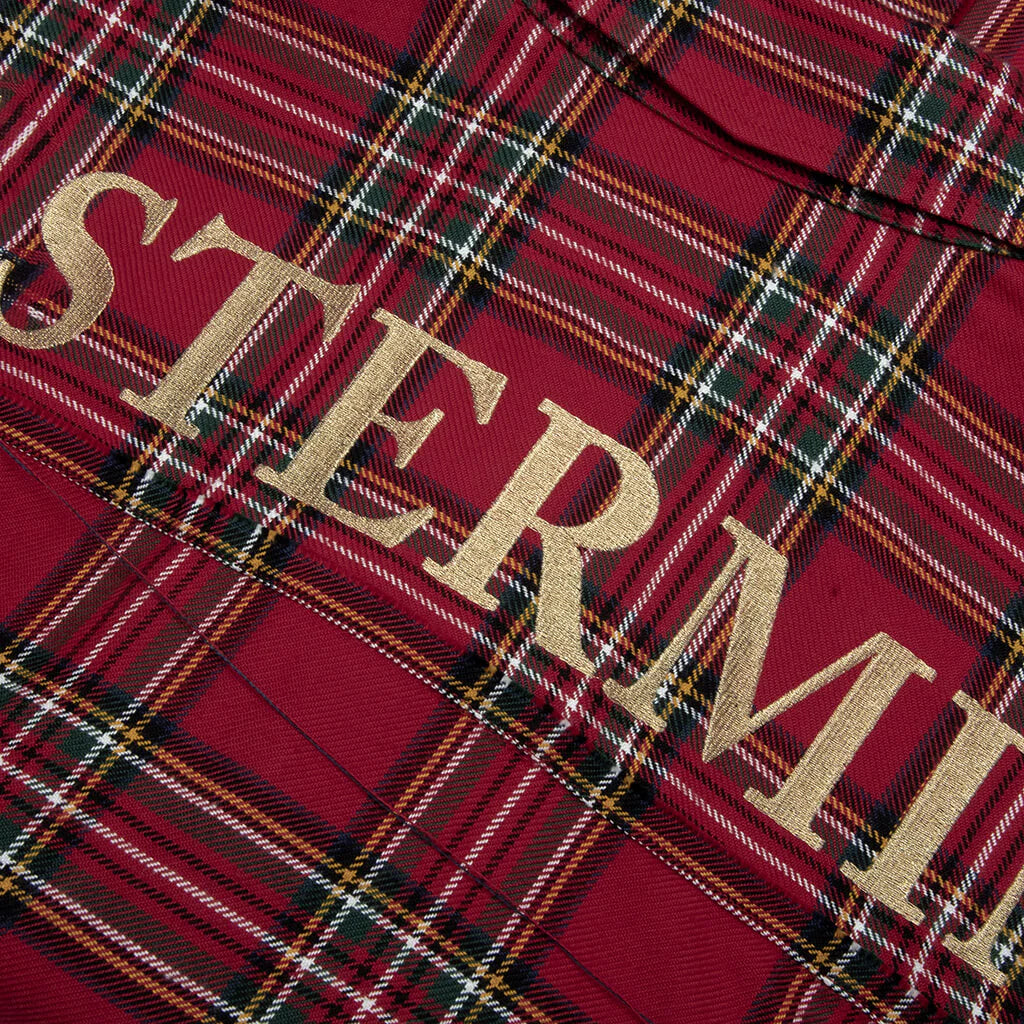 Plaid Shirt Red