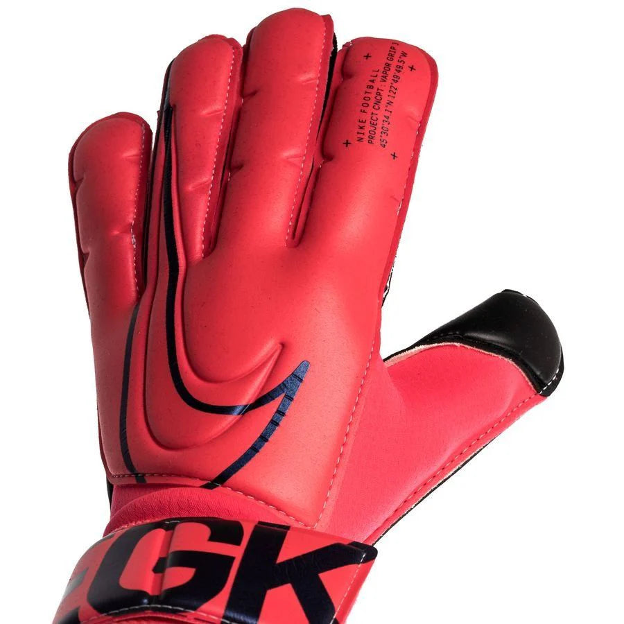 Nike GS Vapor Grip3 Goalkeeper Gloves Laser Crimson Black