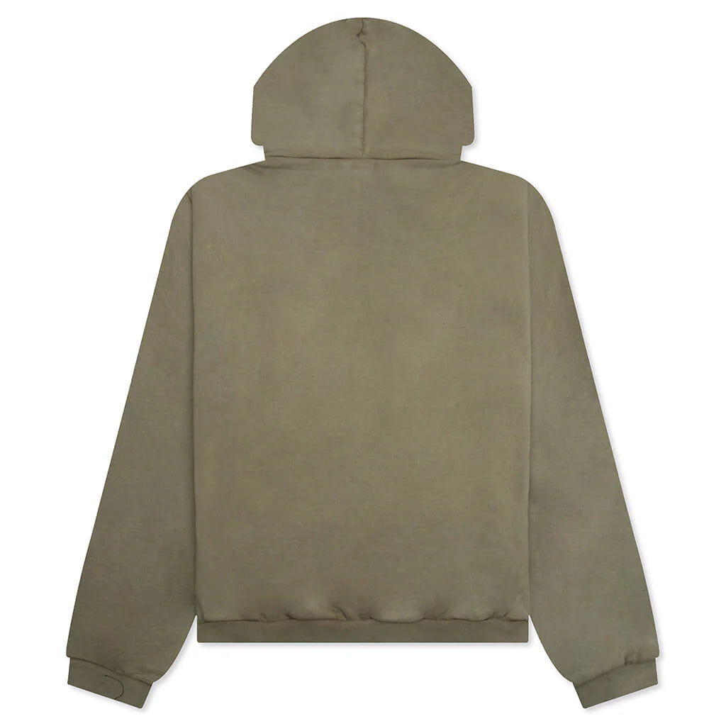 Heavy Fleece Hoodie Military