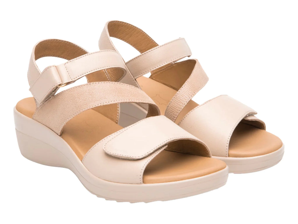 Sandalias Flexi Beige para Mujer