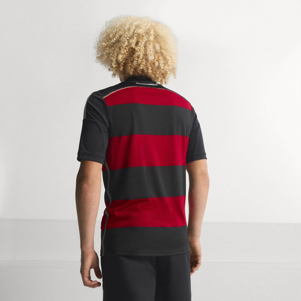 adidas Germany Away 2014 Mens Soccer Jersey Black Red White