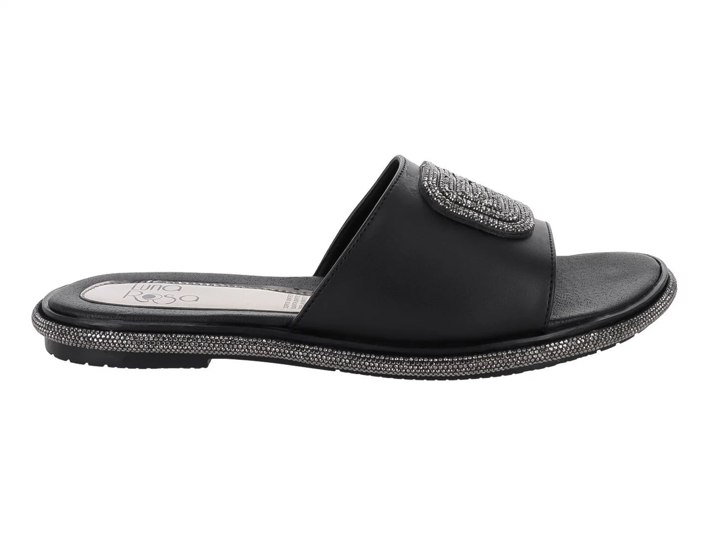 Sandalias Luna Rosa Negro para Mujer