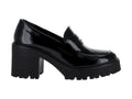 Botineta Gino Cherruti Charol Negro para Mujer