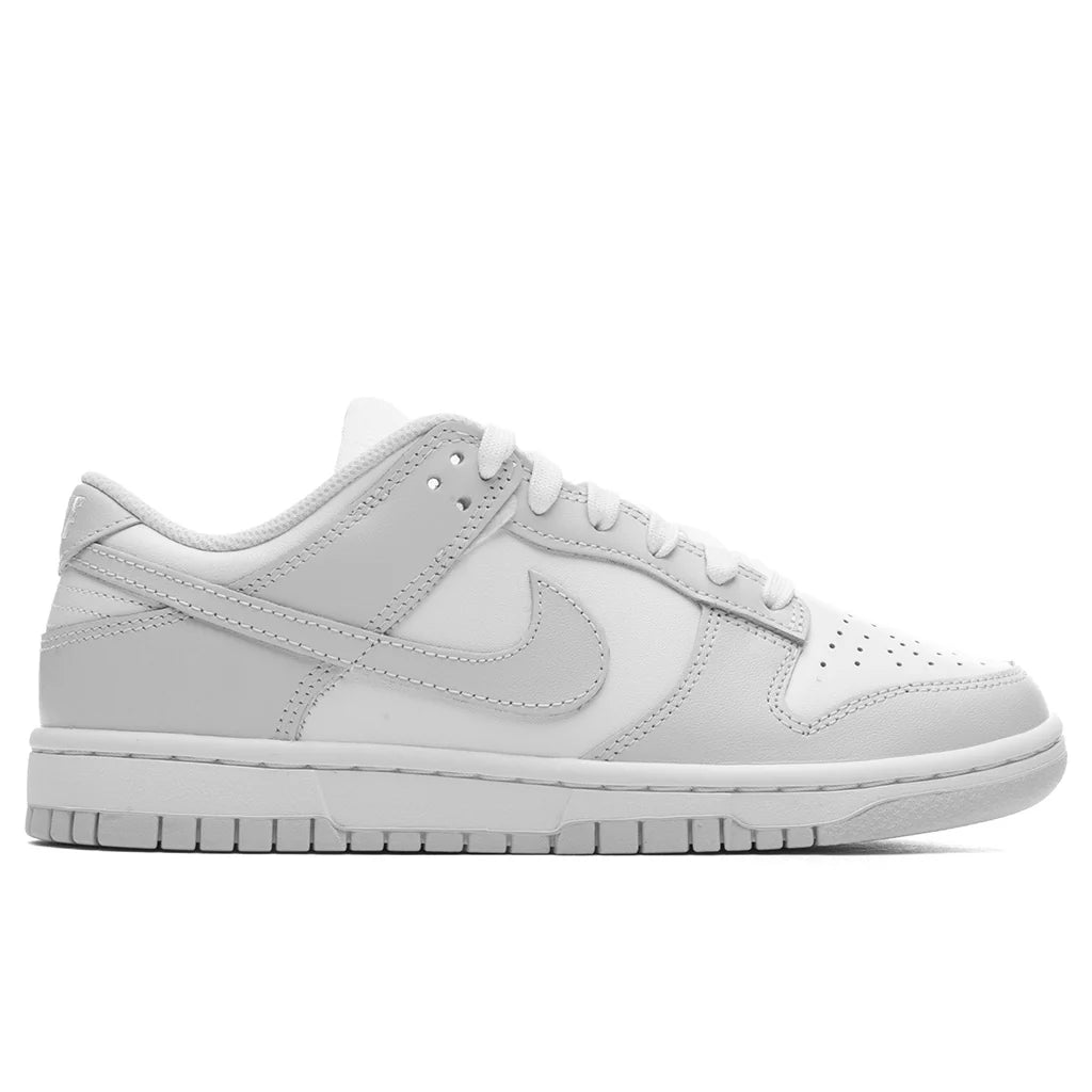Womens Dunk Low White Photon Dust