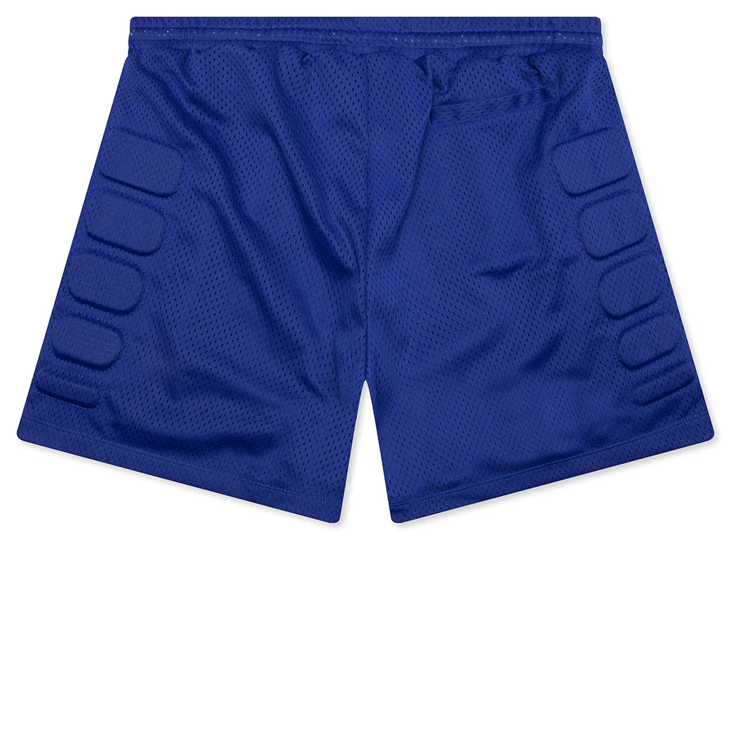 Mesh Moto Short Blue