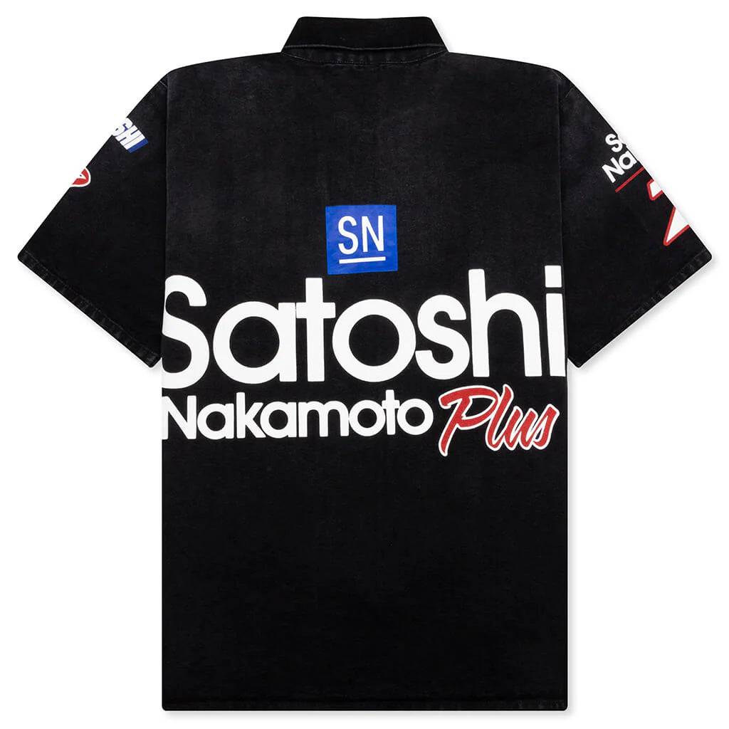 Satoshi Mechanic Half Zip Vintage Black