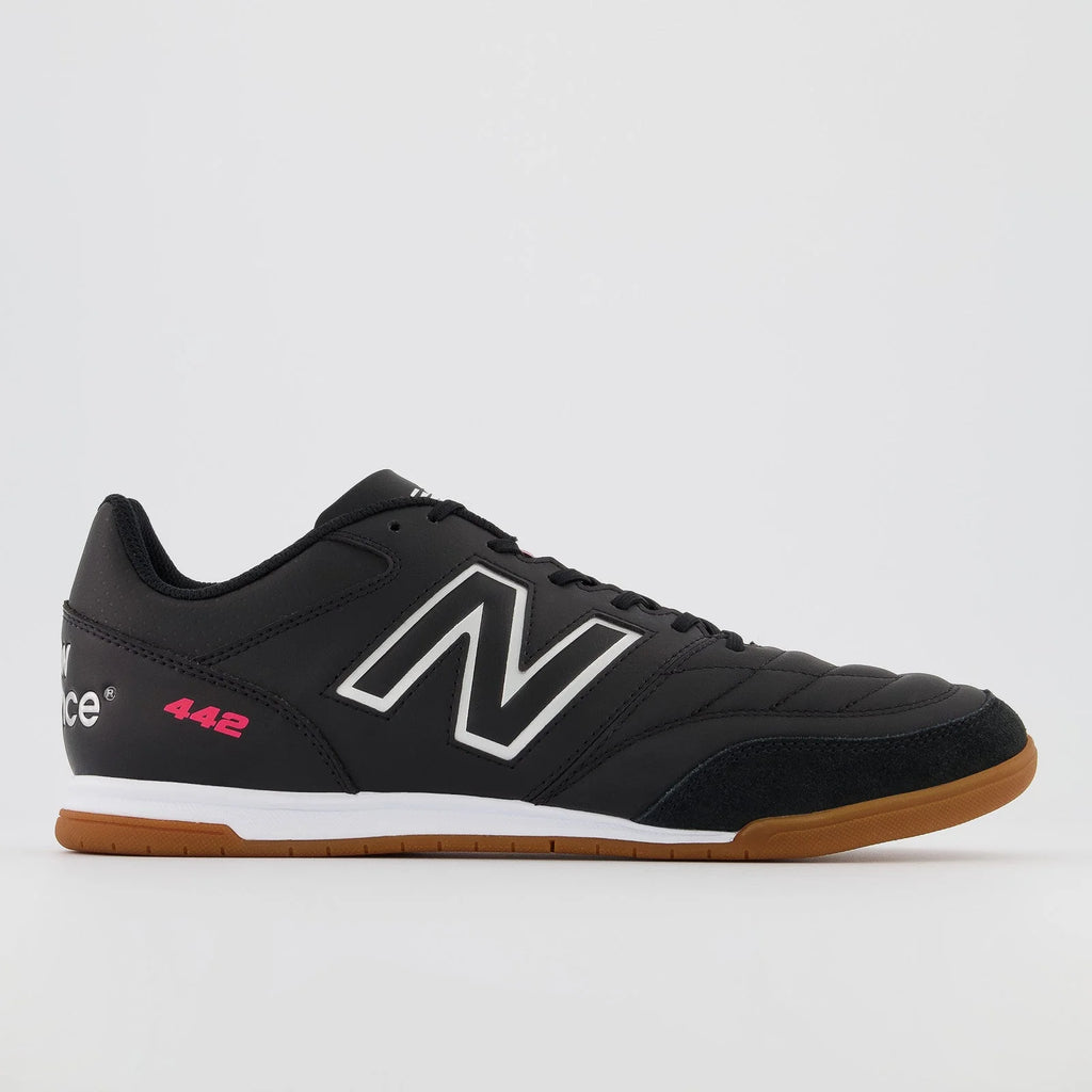 New Balance 442 V2 Team IN Indoor Soccer Shoes Black