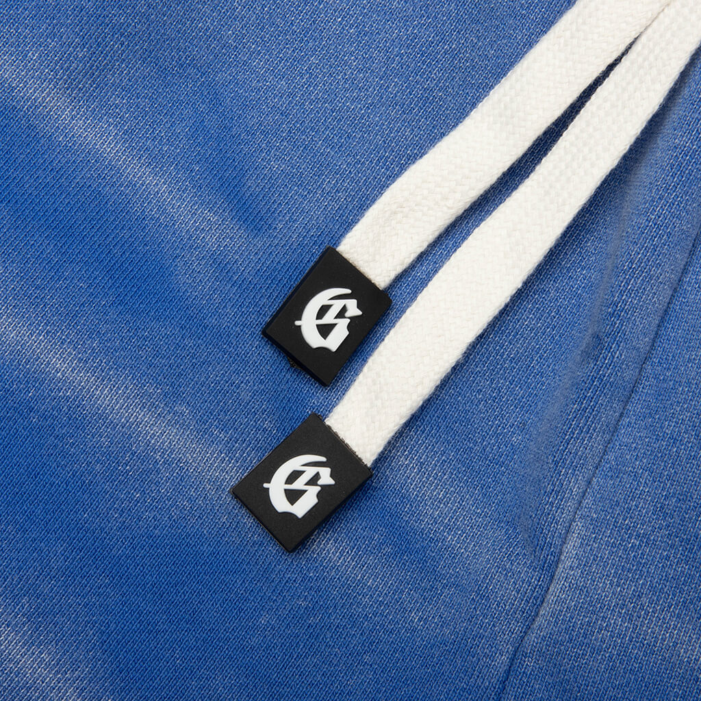 Courtside Shorts Blue Tie Dye