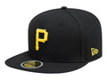 Gorra New Era Pittsburgh Pirates Negro y Amarillo para Niño