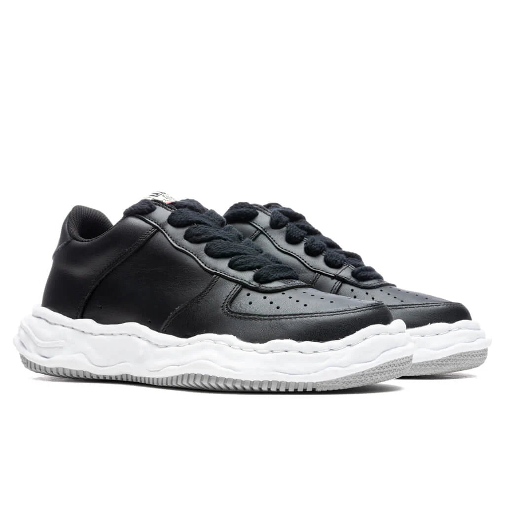 Wayne Low OG Sole Leather Sneaker Black