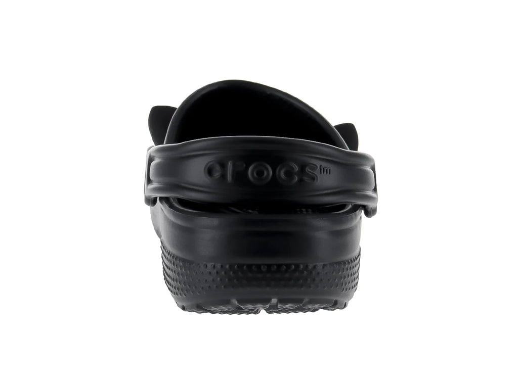 Crocs Classic Glow Black Cat Clogs Negro para Niño