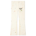 Logo Flare Sweatpants White
