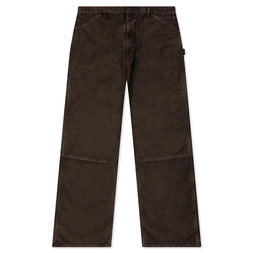 Straight Leg Jeans Brown