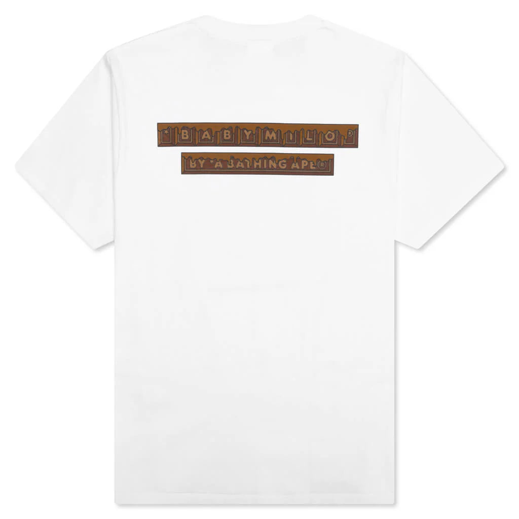 Valentine Chocolate Baby Milo Tee White