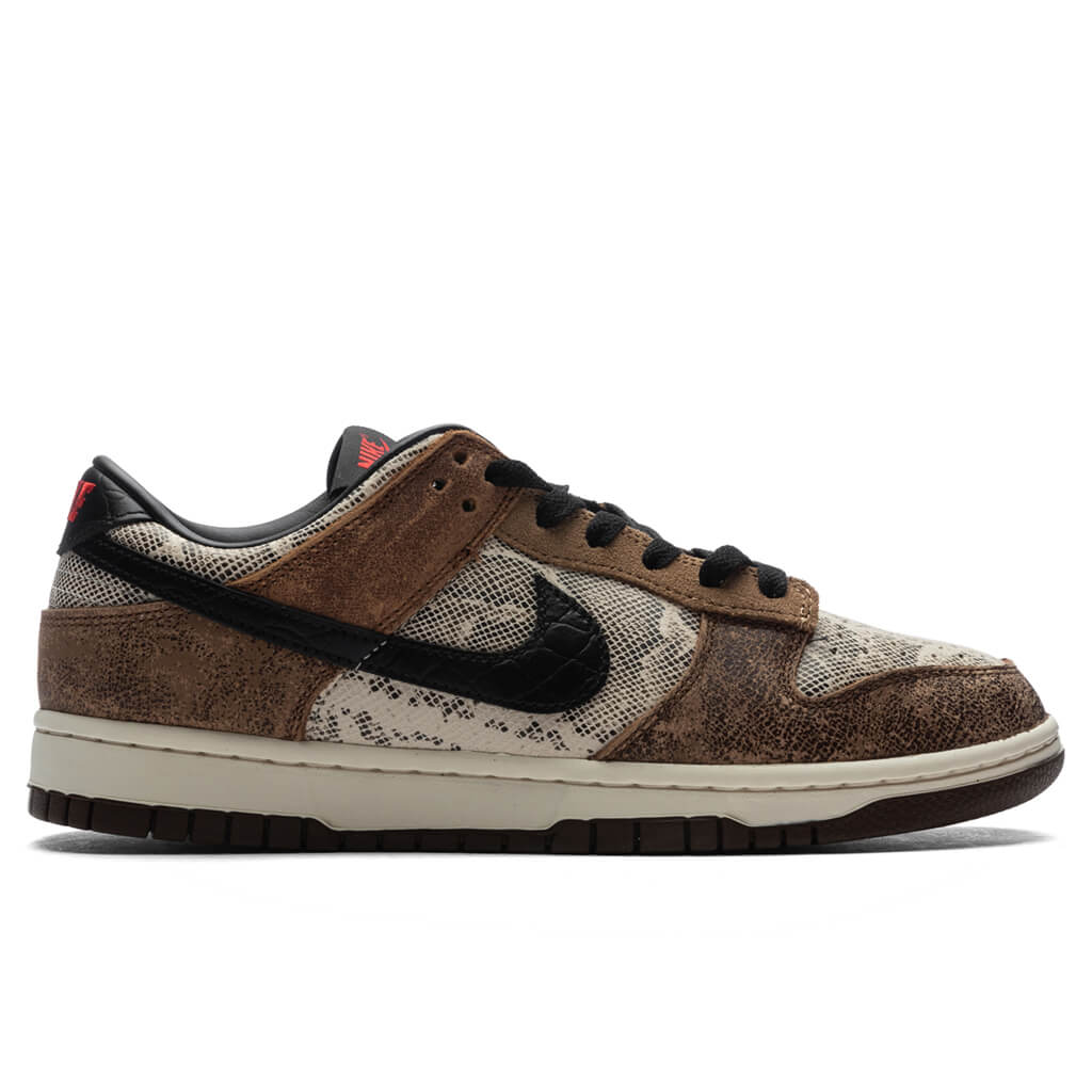 Dunk Low Premium Brown Snakeskin Natural Black Ale Brown