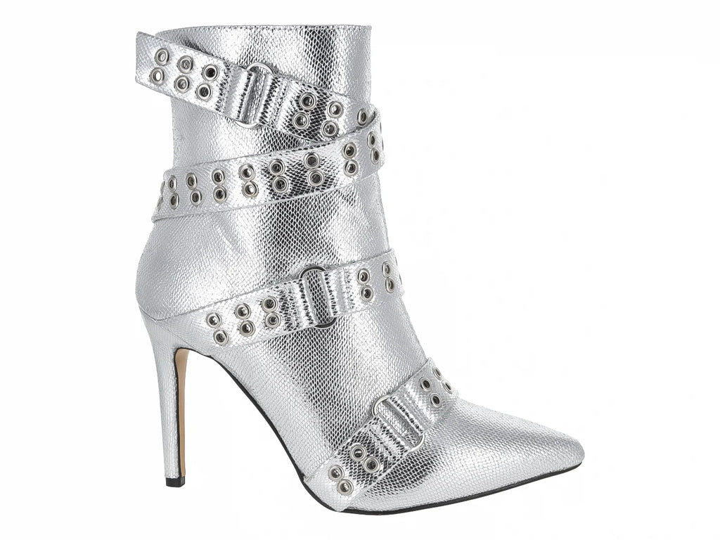 Botines Via Libera Luxor Plata para Mujer