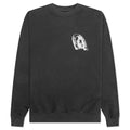 Lucky Number 73 Crewneck Washed Black