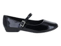 Zapatos Planos Ballerina Negro Charol ROZE para Mujer