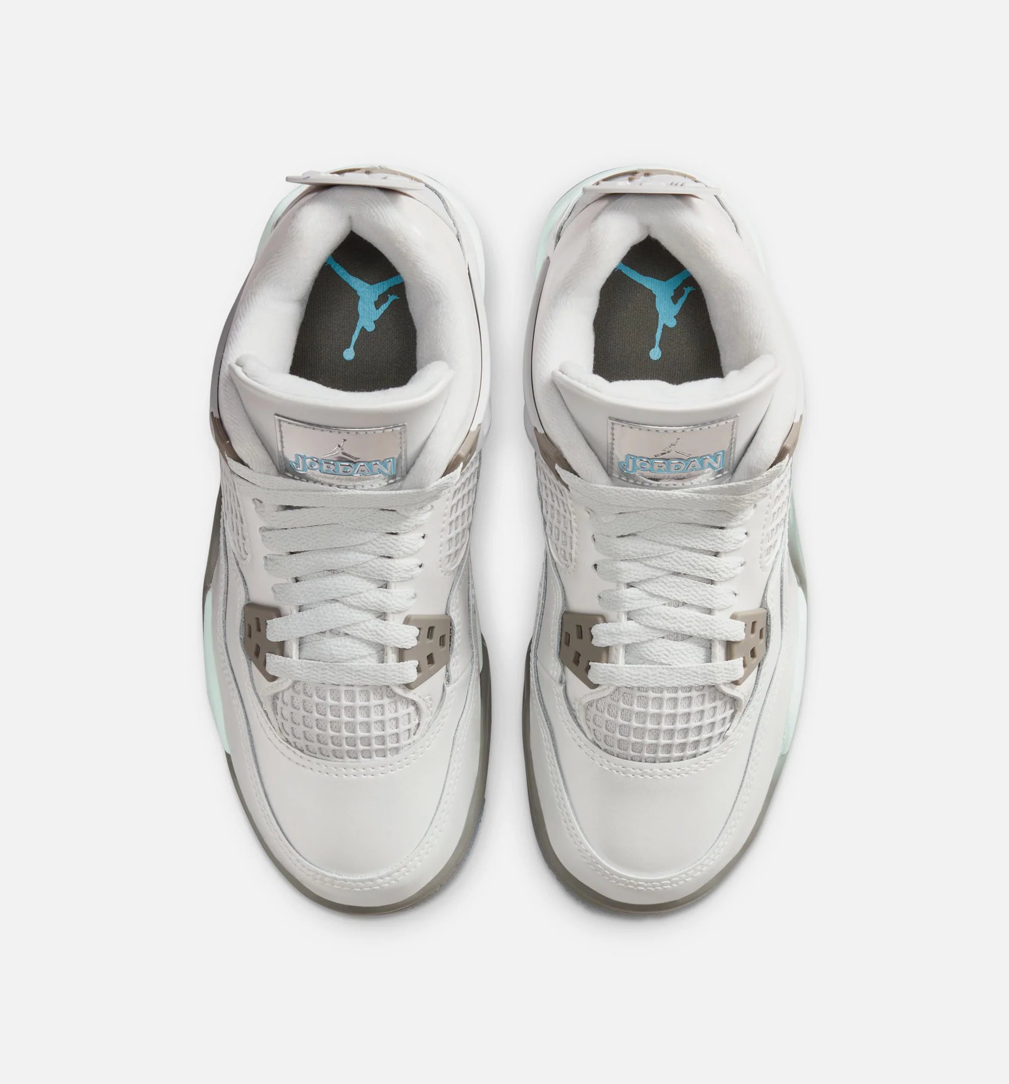 Air Jordan 4 Retro Blue Chill Grade School Lifestyle Shoe Photon Dust Blue Chill Flat Pewter White Blue Tint