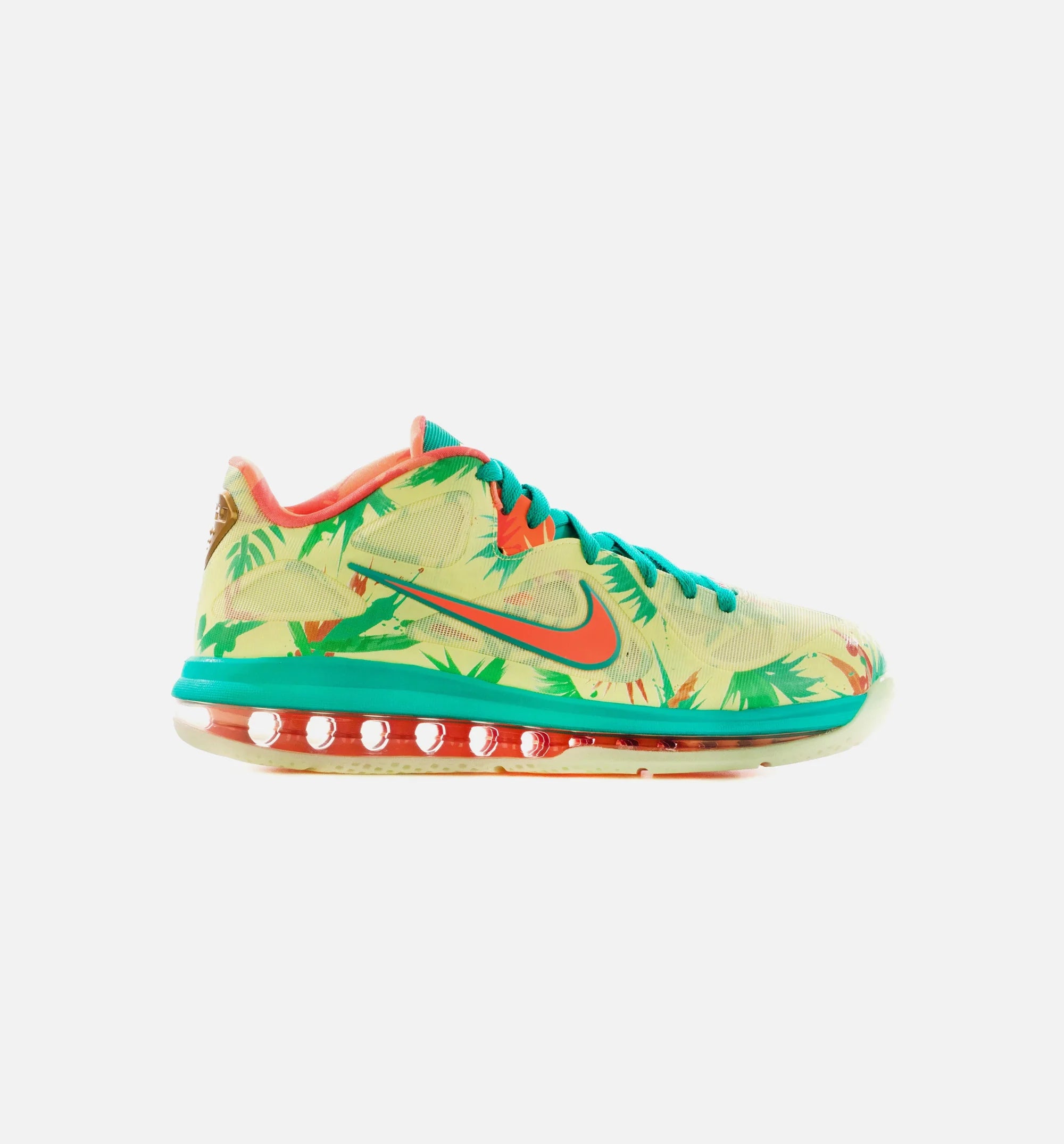 LeBron 9 Low LeBronold Palmer Mens Basketball Shoe Green Multi
